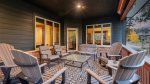 The Breck Haus - Outdoor patio seating 